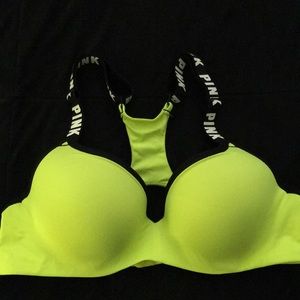 2 Victoria’s Secret Pink Sports Bra